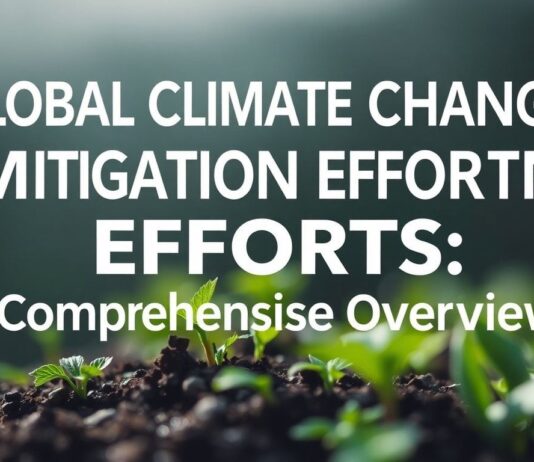 Global Climate Change Mitigation Efforts: A Comprehensive Overview Global Climate Change Mitigation Efforts: A Comprehensive Overview
