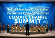 Global Leaders Converge for Historic Climate Change Summit Global Leaders Converge for Historic Climate Change Summit