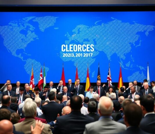 Global Leaders Converge for Historic Climate Summit Global leaders gather for a historic climate summit.