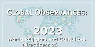 Global Observances: World Religions and Cultural Practices in 2023 Global Observances: World Religions and Cultural Practices in 2023