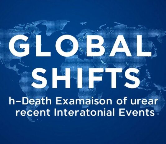 Global Shifts: A Comprehensive Look at Recent International Developments Global Shifts: An In-Depth Examination of Recent International Events
