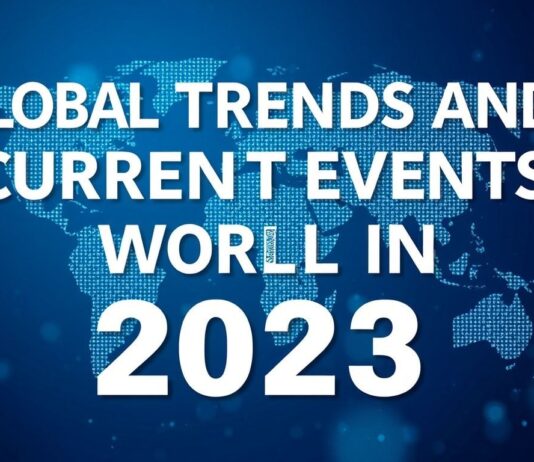 Global Trends and Current Events Shaping Our World in 2023 Global Trends and Current Events Shaping Our World in 2023