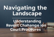 Navigating the Legal Landscape: Understanding Recent Changes in Court Procedures Navigating the Legal Landscape: Understanding Recent Changes in Court Procedures