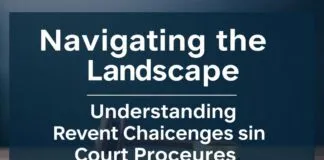 Navigating the Legal Landscape: Understanding Recent Changes in Court Procedures Navigating the Legal Landscape: Understanding Recent Changes in Court Procedures