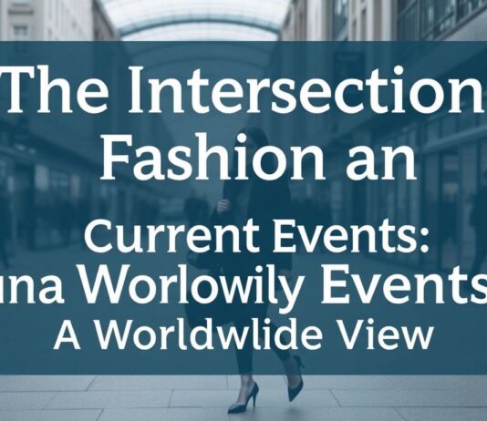 The Intersection of Fashion and Current Events: A Global Perspective The Intersection of Fashion and Current Events: A Worldwide View