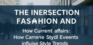 The Intersection of Fashion and Global Events: How Current Affairs Influence Style Trends The Intersection of Fashion and Global Events: How Current Affairs Influence Style Trends
