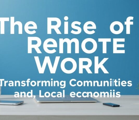 The Rise of Remote Work: Transforming Communities and Local Economies The Rise of Remote Work: Transforming Communities and Local Economies
