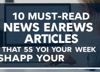 10 Must-Read News Articles That Will Shape Your Week 10 Must-Read News Articles That Will Shape Your Week