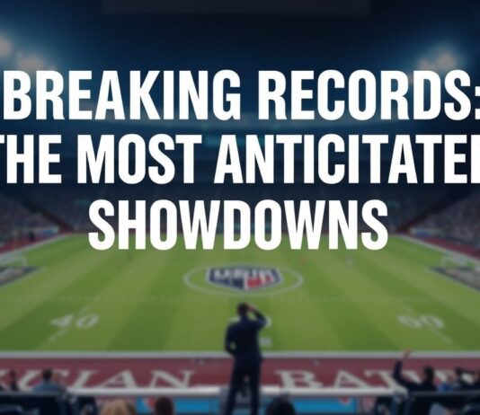 Breaking Records: The Most Anticipated Showdowns of 2026 Breaking Records: The Most Anticipated Showdowns of 2026