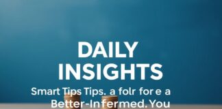 Daily Insights: Smart Tips for a More Informed You Daily Insights: Smart Tips for a Better-Informed You