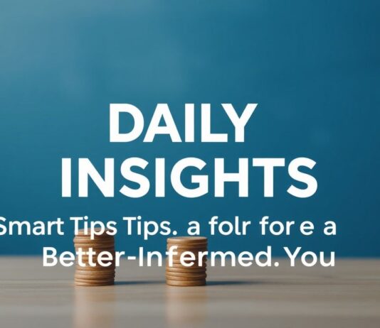 Daily Insights: Smart Tips for a More Informed You Daily Insights: Smart Tips for a Better-Informed You