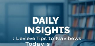 Daily Insights: Smart Tips to Navigate Today’s News Daily Insights: Clever Tips to Navigate Today's News