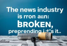 The News Business is Broken and I’m Tired of Pretending It’s Not The news industry is broken, and I'm tired of pretending it's not.