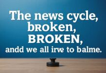 The News Cycle is Broken and We’re All to Blame The news cycle is broken, and we're all to blame.