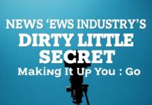The News Industry’s Dirty Little Secret: We’re All Just Figuring It Out The News Industry's Dirty Little Secret: We're All Just Making It Up As We Go