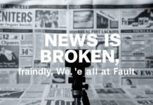 The News Is Broken, and Honestly, We’re All to Blame The News Is Broken, and Frankly, We're All at Fault