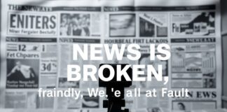 The News Is Broken, and Honestly, We’re All to Blame The News Is Broken, and Frankly, We're All at Fault