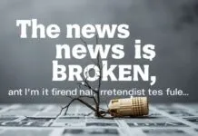 The News Is Broken, and I’m Tired of Pretending It’s Not The news is broken, and I'm tired of pretending it's not.