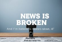 The News Is Broken (And I’m Tired of Pretending It’s Not) The News Is Broken (And I'm Tired of Pretending It Isn't)