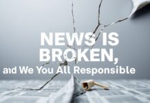 The News Is Broken, and We’re All to Blame The News Is Broken, and We're All Responsible