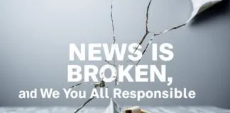 The News Is Broken, and We’re All to Blame The News Is Broken, and We're All Responsible