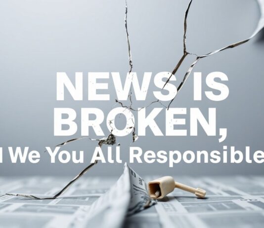 The News Is Broken, and We’re All to Blame The News Is Broken, and We're All Responsible