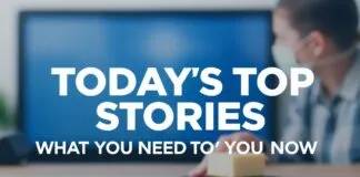 Today’s Top Stories: What You Need to Know Right Now Today's Top Stories: What You Need to Know Right Now