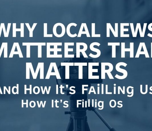 Why Local News Matters More Than Ever (And How It’s Failing Us) Why Local News Matters More Than Ever (And How It's Failing Us)